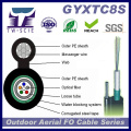 Gyxtc8s Extérieur Auto-Support 12 Core Fiber Optic Cable
